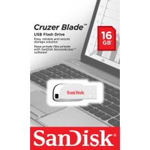 MEMORY DRIVE FLASH USB2 16GB / SDCZ50C-016G-B35W smėlio diskas