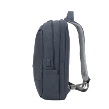 NB BACKPACK ANTI-THEFT 17.3" / 7567 DARK GREY RIVACASE