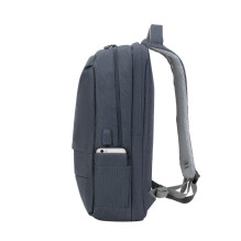 NB BACKPACK ANTI-THEFT 17.3" / 7567 DARK GREY RIVACASE