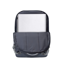NB BACKPACK ANTI-THEFT 17.3" / 7567 DARK GREY RIVACASE