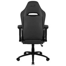 „Aerocool ROYALASHBK Premium“ ergonominė žaidimų kėdė, kojų atramos, „Aeroweave“ technologija, juoda