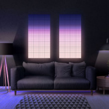 Išmanieji blokai „Twinkly Squares“ rinkinys, 6 blokai (1 pagrindinis + 5 prailginimai), 64 pikseliai, RGB Išmanieji blokai „Twinkly Squares“ rinkinys, 6 blokai (1 pagrindinis + 5 prailginimai), 64 pikseliai, RGB