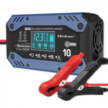 Qoltec 52482 vehicle battery charger 12 / 24 V Black, Blue Qoltec 52482 vehicle battery charger 12 / 24 V Black, Blue