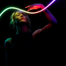 „Twinkly Candies“ LED kalėdinės eglutės lemputės TWKC100RGB-G 6 M žvakės formos „Twinkly Candies“ LED kalėdinės eglutės lemputės TWKC100RGB-G 6 M žvakės formos