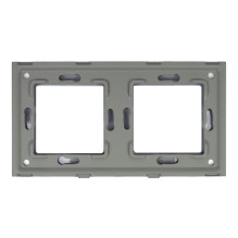PNI RM202W glass double frame for PNI sockets