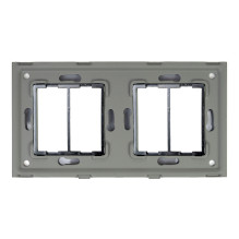 PNI RM202W glass double frame for PNI sockets