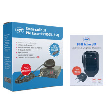 PNI Escort HP 8001L ASQ CB Radio Station Package + Microphone and PNI Mike 80 Bluetooth Dongle PNI Escort HP 8001L ASQ CB Radio Station Package + Microphone and PNI Mike 80 Bluetooth Dongle