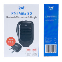 Microphone and Dongle with Bluetooth PNI Mike 80, dual channel, compatible with PNI HP 8001L Microphone and Dongle with Bluetooth PNI Mike 80, dual channel, compatible with PNI HP 8001L
