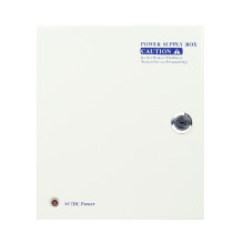 CCTV power supply PNI STC15.2A in metal box, 12V 15A 180W, 9 outputs