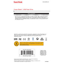 MEMORY DRIVE FLASH USB2 128GB / SDCZ50-128G-B35 SANDISK