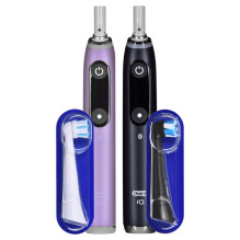 BRAUN ORAL-B ELECTRIC TOOTHBRUSH IO 9N SET DUO BLACK ONYX &amp; ROSE QUARTZ