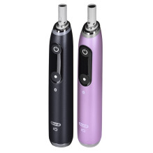 BRAUN ORAL-B ELECTRIC TOOTHBRUSH IO 9N SET DUO BLACK ONYX &amp; ROSE QUARTZ