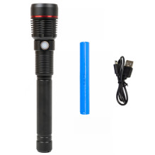 PNI Adventure F450 aluminum flashlight with focus and BOOST function, 20 W led, 1500 lm up to 450 m, power bank with USB