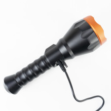 PNI Adventure F550 Crystal LED flashlight, 10W, aluminum, 500lm, up to 700m, IPX6, 4000mAh battery included, USB Type-C 