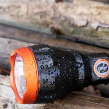 PNI Adventure F550 Crystal LED flashlight, 10W, aluminum, 500lm, up to 700m, IPX6, 4000mAh battery included, USB Type-C 