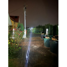 PNI Adventure F550 Crystal LED flashlight, 10W, aluminum, 500lm, up to 700m, IPX6, 4000mAh battery included, USB Type-C 