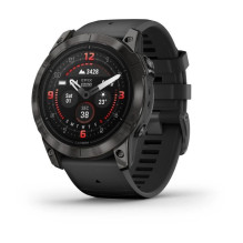 Garmin EPIX PRO g2 51mm safyrinis anglies pilkos spalvos DLC titano juodos spalvos
