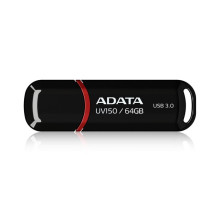 USB Atmintukas - ADATA UV150, Juoda USB Atmintukas - ADATA UV150, Juoda