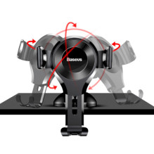 Baseus "Gravity car mount Osculum" Black
