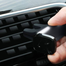 Baseus SUGP-01 Steel Cannon Air Outlet Car Mount Black