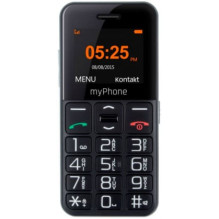 „MyPhone HALO Easy“ juodas