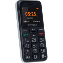 „MyPhone HALO Easy“ juodas