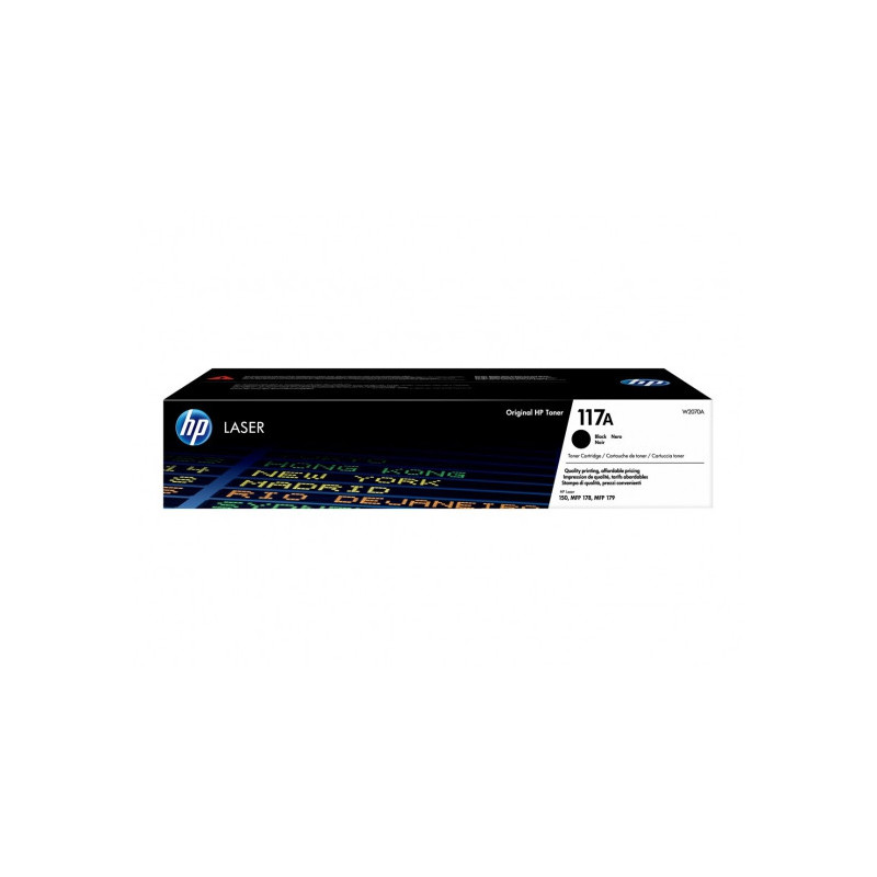 HP Nr. 117A juoda W2070A