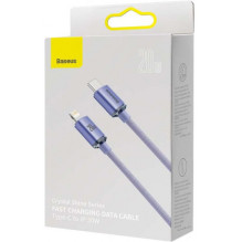 „Baseus CAJY000305“ USB-C į „Lightning“ 2 m, violetinė