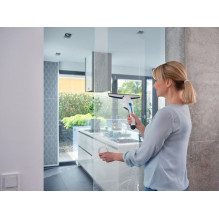 Leifheit 51030 elektrinis langų valytuvas, baltas Leifheit 51030 elektrinis langų valytuvas, baltas