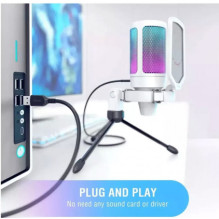 „Fifine AmpliGame A6V RGB White“