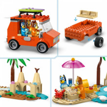 LEGO 11202 Bluey paplūdimio ir šeimos automobilio kelionė