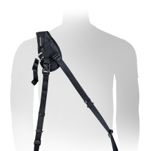 Camera Strap - BlackRapid Hybrid-X Extra Comfort Adjustable Quick Release Black