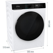 Gorenje WD2PA854ADW / AT washer dryer Freestanding Front-load White D