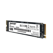 M.2 SSD - Patriot Memory P320 128GB PCIe NVMe 1600MB/s Read 1000MB/s Write