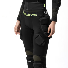 Qunature Ski Hip Protectors - Advanced L Skis, Snowboard, Skates - Black