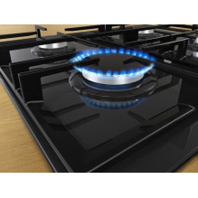 Gorenje GT641KB hob Black Built-in 60 cm Gas 4 zone(s)
