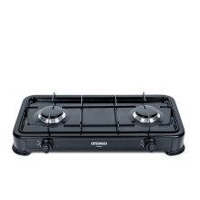 Gas cooker PROMIS KG200 BLACK WITHOUT REDUCER
