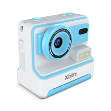 FLASH BLUE INSTANT CAMERA WITH THERMAL PRINTER FOR CHILDREN FLASH BLUE INSTANT CAMERA WITH THERMAL PRINTER FOR CHILDREN