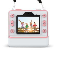 FLASH PINK INSTANT CAMERA WITH THERMAL PRINTER FOR CHILDREN FLASH PINK INSTANT CAMERA WITH THERMAL PRINTER FOR CHILDREN