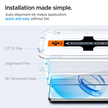 Spigen Glas.tR EZ Fit Tempered Glass for Samsung Galaxy S23 - 2 pcs.