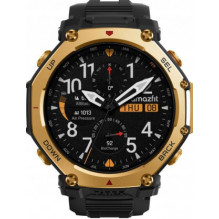 „Amazfit T-Rex 3 Pro“ 48 mm juodo ir aukso spalvos