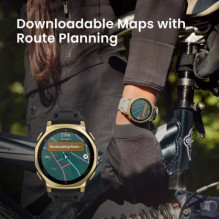 „Amazfit T-Rex 3 Pro“ 48 mm juodo ir aukso spalvos