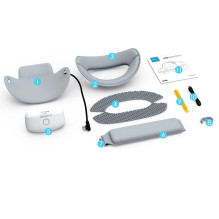 BoboVR P4S Head Strap with Battery for PICO 4 Ultra and Ultra Enterprise - Gray