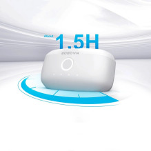 „BoboVR P4S“ galvos dirželis su baterija, skirtas „PICO 4 Ultra“ ir „Ultra Enterprise“ – pilkas