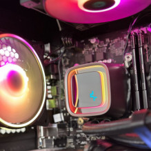 „INTOP AQUA Ryzen 7 8700F“ 32 GB DDR5 1 TB SSD RTX5060 8 GB be OS DSB