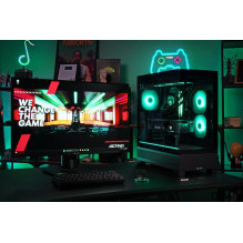 Actina 5901443416517 PC AMD Ryzen™ 7 7800X3D 32 GB DDR5-SDRAM 1 TB SSD NVIDIA GeForce RTX 5070 Ti Windows 11 Home Midi T