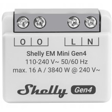 Shelly EM Mini Gen4 WiFi išmanusis energijos suvartojimo monitorius Shelly EM Mini Gen4 WiFi išmanusis energijos suvartojimo monitorius