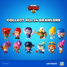 BRAWL STARS S1 FIGURES - 8 PACK DELUXE BOX VER.B BRAWL STARS S1 FIGURES - 8 PACK DELUXE BOX VER.B