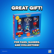 BRAWL STARS S1 FIGURES - 8 PACK DELUXE BOX VER.B BRAWL STARS S1 FIGURES - 8 PACK DELUXE BOX VER.B