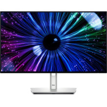 DELL UltraSharp U2424HE kompiuterio monitorius 60,5 cm (23,8 colio) 1920 x 1080 pikselių „Full HD“ LCD juoda, sidabrinė